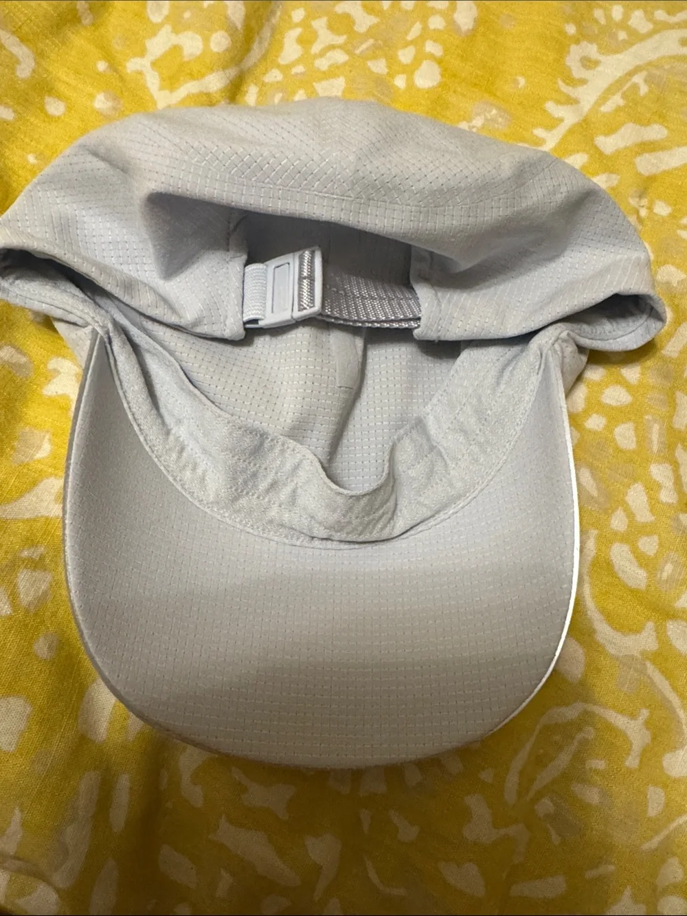 lululemon athletica white performance baseball cap